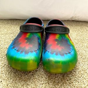 Tye Dye Crocs size M10 W12